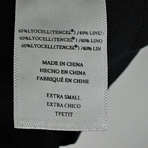 Rails Elliot Embroidered Utility Shirt Jacket Sz XS Black Metallic Roses Shacket - Picture 12 of 13